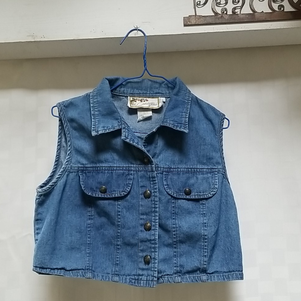 🧥CALIFORNIA GOLD RUSH JEAN VEST